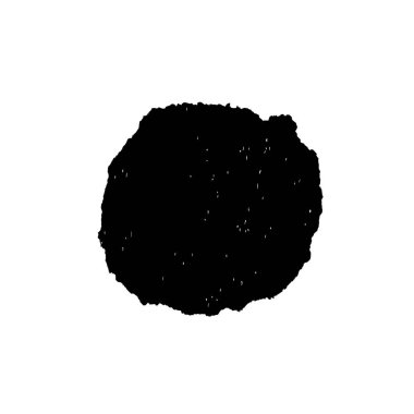 Beyaz arka planda soyut siyah nokta. vektör illüstrasyonu