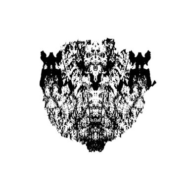 Beyaz arka planda soyut siyah nokta. vektör illüstrasyonu