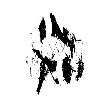 Beyaz arka planda soyut siyah nokta. vektör illüstrasyonu