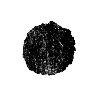 Beyaz arka planda soyut siyah nokta. vektör illüstrasyonu