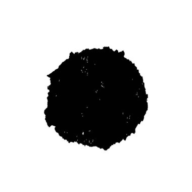 Beyaz arka planda soyut siyah nokta. vektör illüstrasyonu