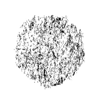 Beyaz arka planda soyut siyah nokta. vektör illüstrasyonu