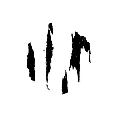 Beyaz arka planda soyut siyah nokta. vektör illüstrasyonu