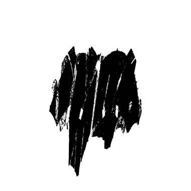 Beyaz arka planda soyut siyah nokta. vektör illüstrasyonu