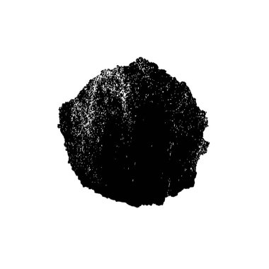 Beyaz arka planda soyut siyah nokta. vektör illüstrasyonu