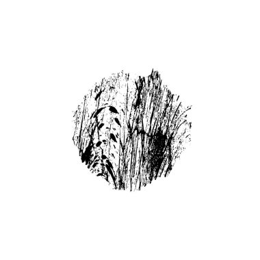 Beyaz arka planda soyut siyah nokta. vektör illüstrasyonu