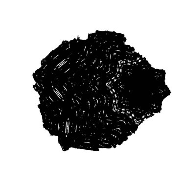 Beyaz arka planda soyut siyah nokta. vektör illüstrasyonu