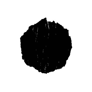 Beyaz arka planda soyut siyah nokta. vektör illüstrasyonu