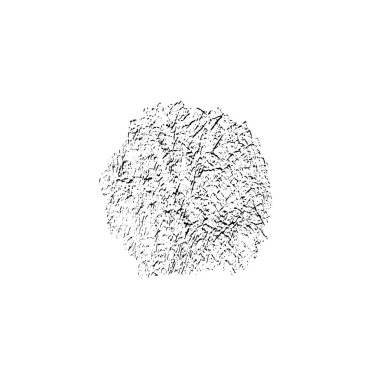 Beyaz arka planda soyut siyah nokta. vektör illüstrasyonu