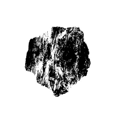 Beyaz arka planda soyut siyah nokta. vektör illüstrasyonu