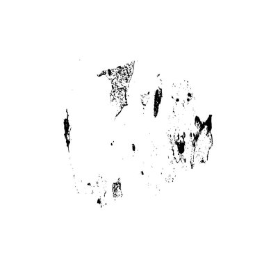 Beyaz arkaplanda soyut grunge lekesi, vektör illüstrasyonu