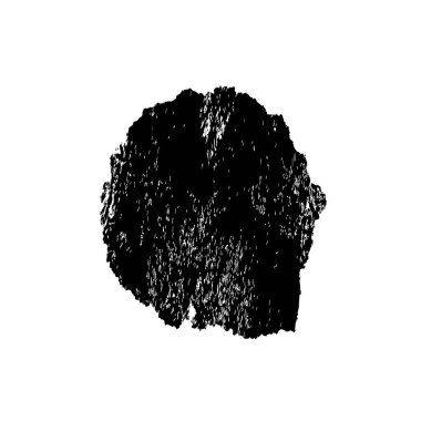 Beyaz arka planda soyut siyah nokta. vektör illüstrasyonu