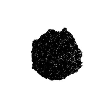 Beyaz arka planda soyut siyah nokta. vektör illüstrasyonu