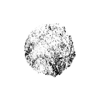 Beyaz arka planda soyut siyah nokta. vektör illüstrasyonu