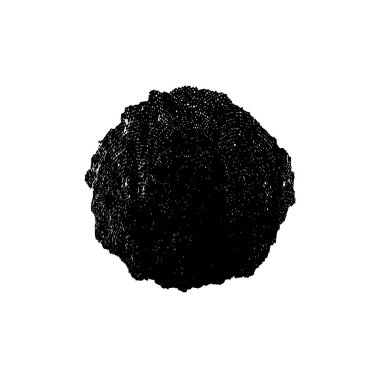 Beyaz arka planda soyut siyah nokta. vektör illüstrasyonu