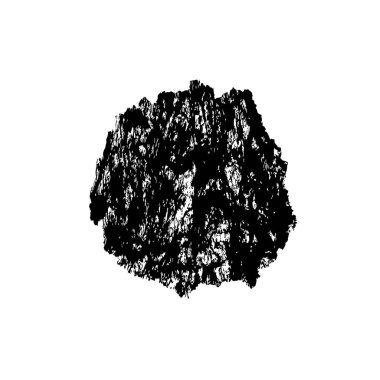 Beyaz arka planda soyut siyah nokta. vektör illüstrasyonu