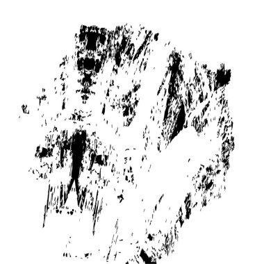 Beyaz arka planda soyut siyah nokta. vektör illüstrasyonu