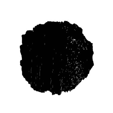 Beyaz arka planda soyut siyah nokta. vektör illüstrasyonu