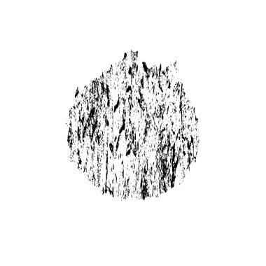 Beyaz arka planda soyut siyah nokta. vektör illüstrasyonu