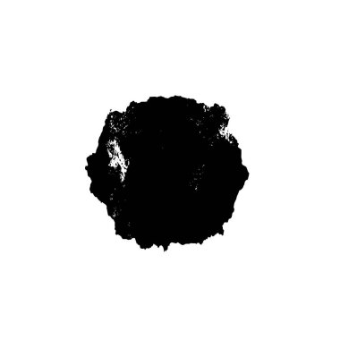 Beyaz arka planda soyut siyah nokta. vektör illüstrasyonu