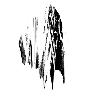 Beyaz arka planda soyut siyah nokta. vektör illüstrasyonu