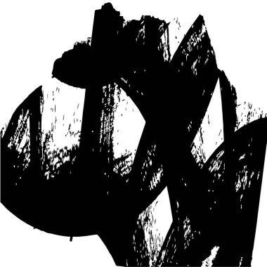 Beyaz arka planda soyut siyah nokta. vektör illüstrasyonu