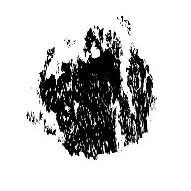 Beyaz arka planda soyut siyah nokta. vektör illüstrasyonu