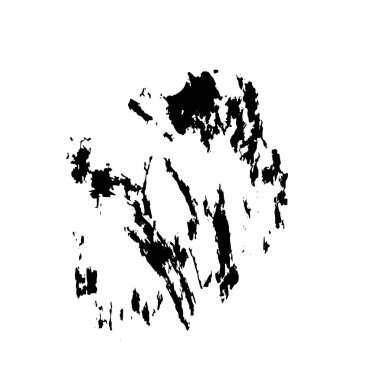 Beyaz arka planda soyut siyah nokta. vektör illüstrasyonu