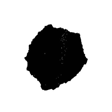 Beyaz arka planda soyut siyah nokta. vektör illüstrasyonu