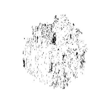 Beyaz arkaplanda soyut grunge lekesi, vektör illüstrasyonu