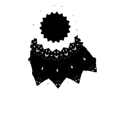 Beyaz arka planda soyut grunge siyah nokta. vektör illüstrasyonu