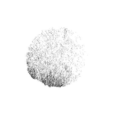 Beyaz arka planda soyut grunge siyah nokta. vektör illüstrasyonu