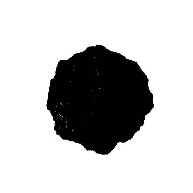 Beyaz arka planda soyut grunge siyah nokta. vektör illüstrasyonu