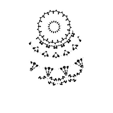 Beyaz arka planda soyut grunge siyah nokta. vektör illüstrasyonu