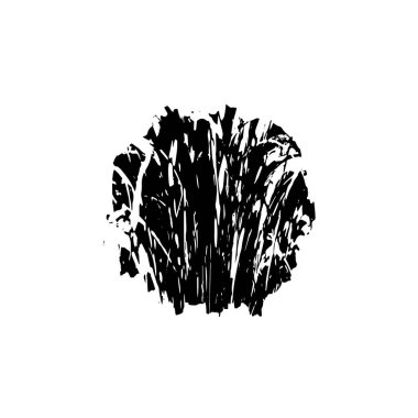 Beyaz arka planda soyut grunge siyah nokta. vektör illüstrasyonu