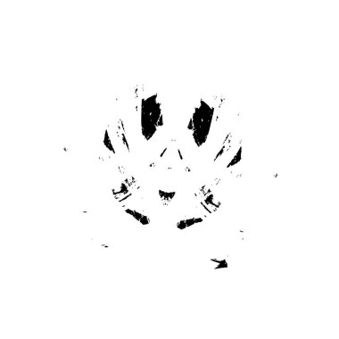 creative black brush stroke on white background 