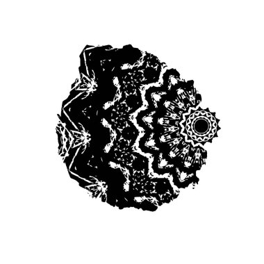 creative black brush stroke on white background 