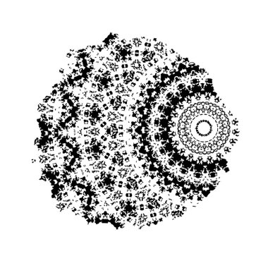 creative black brush stroke on white background 