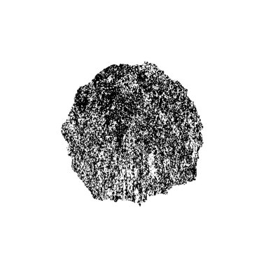 Beyaz arkaplanda soyut grunge lekesi, vektör illüstrasyonu