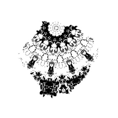 El çizimi vektör illüstrasyonu.