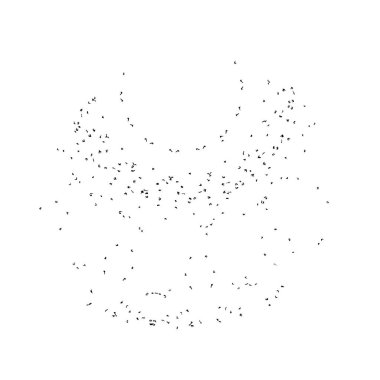 Beyaz arka planda uçan kuşlar