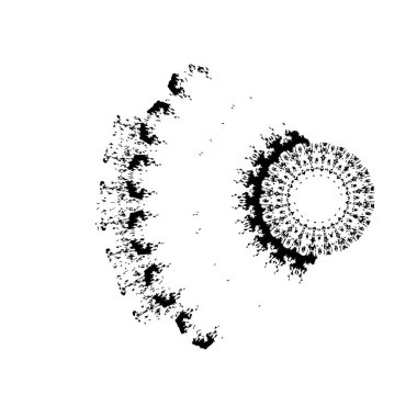 Grunge boyası siyah beyaz arkaplan. 