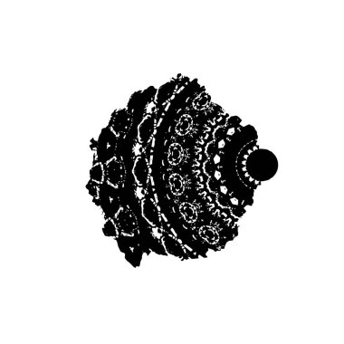 Grunge boyası siyah beyaz arkaplan. 