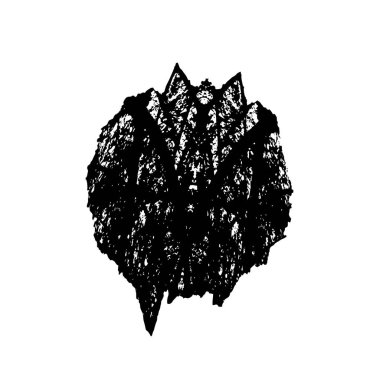 Grunge boyası siyah beyaz arkaplan. 