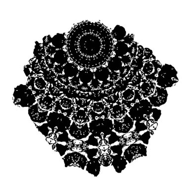 Grunge boyası siyah beyaz arkaplan. 