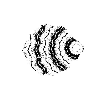 Grunge boyası siyah beyaz arkaplan. 