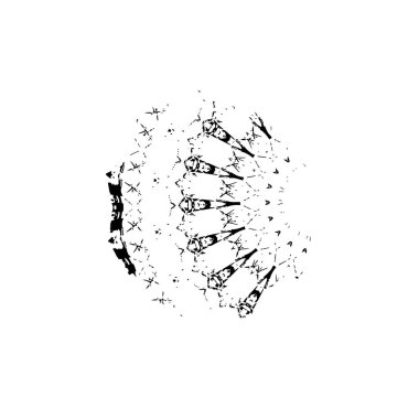 grunge boya monokrom desenli arka plan. 