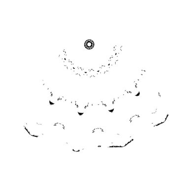 grunge boya monokrom desenli arka plan. 