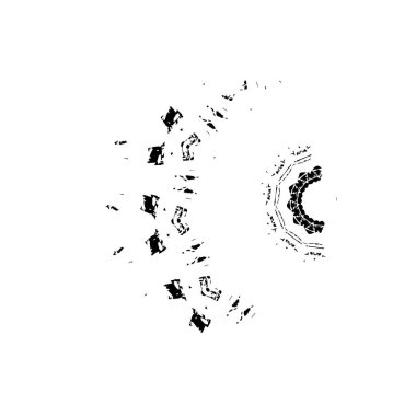 grunge monokrom dokusu arkaplanı. 