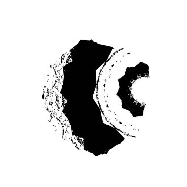 grunge monokrom dokusu arkaplanı. 